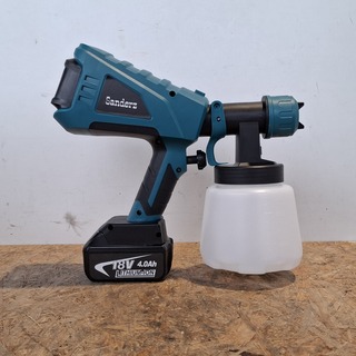 Accu verfspuit, Blauw, 2026